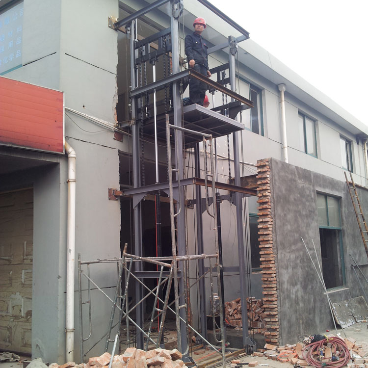 室外導(dǎo)軌式液壓升降平臺